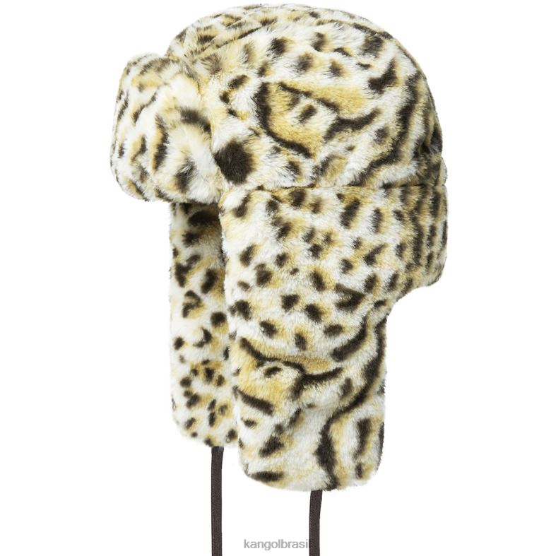 chapelaria | Kangol unissex leopardo da neve caçador de leopardos Z4880826