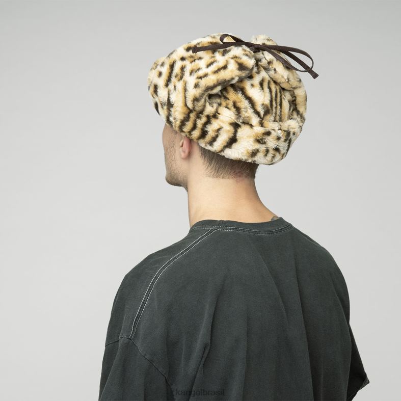 chapelaria | Kangol unissex leopardo da neve caçador de leopardos Z4880826