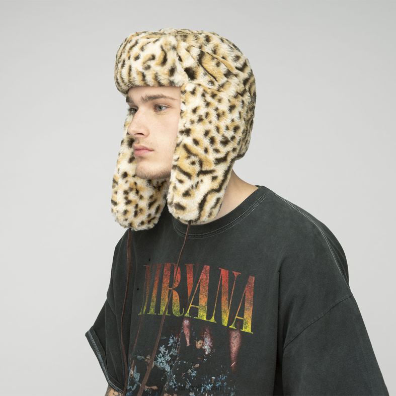 chapelaria | Kangol unissex leopardo da neve caçador de leopardos Z4880826