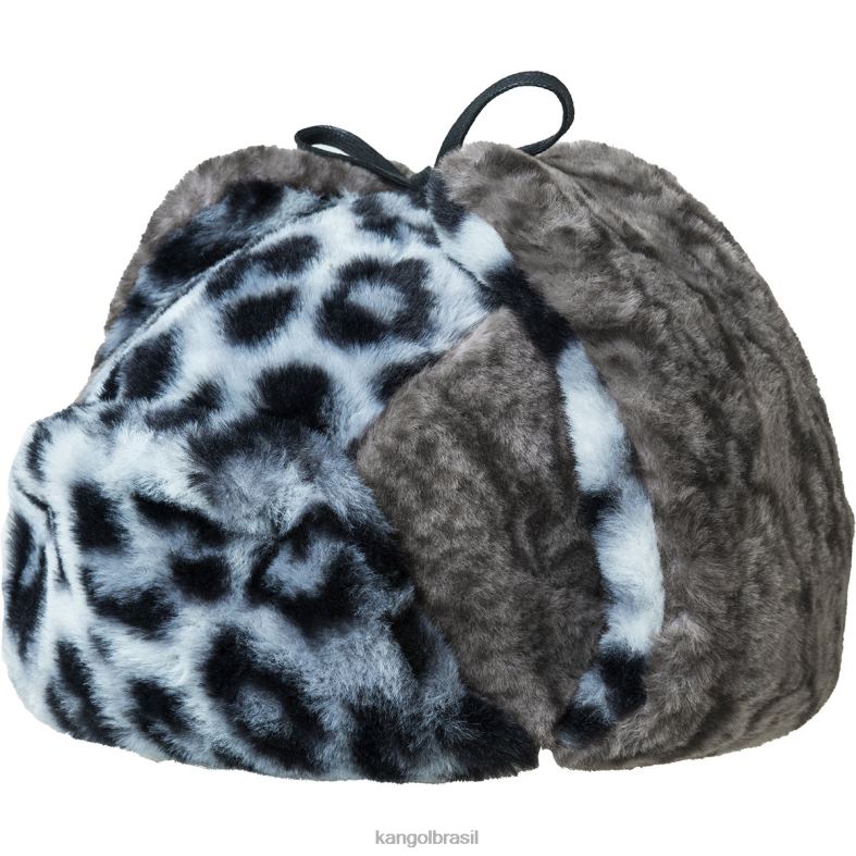 chapelaria | Kangol unissex lilás/carvão gelado caçador de peles selvagens Z4880838