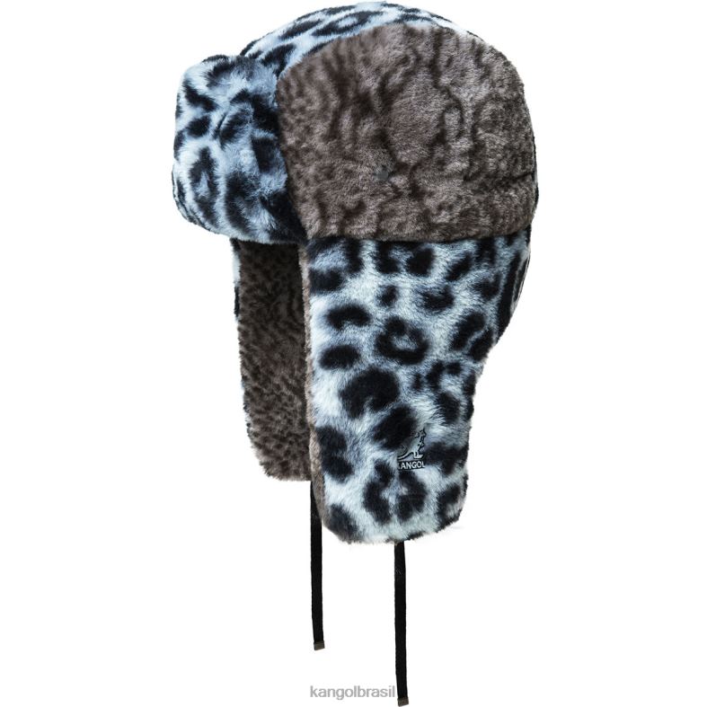 chapelaria | Kangol unissex lilás/carvão gelado caçador de peles selvagens Z4880838