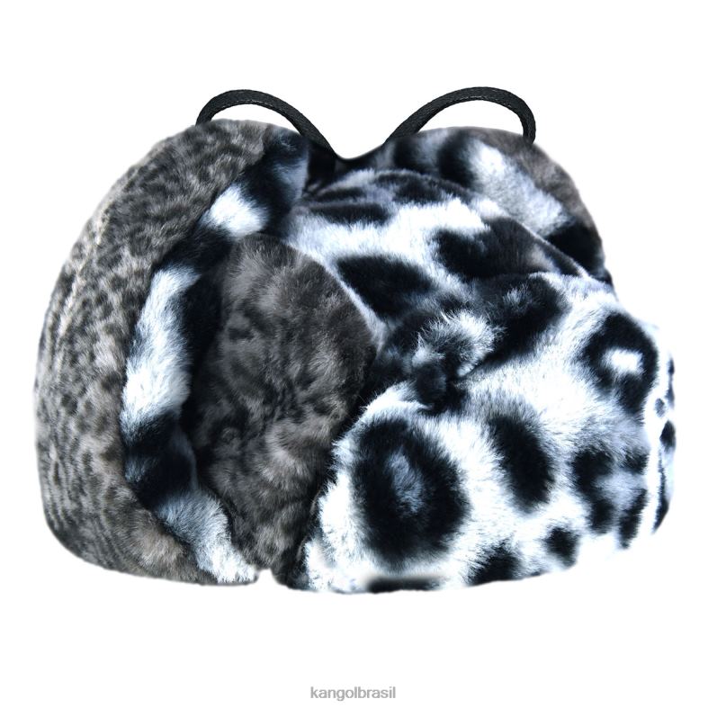 chapelaria | Kangol unissex lilás/carvão gelado caçador de peles selvagens Z4880838