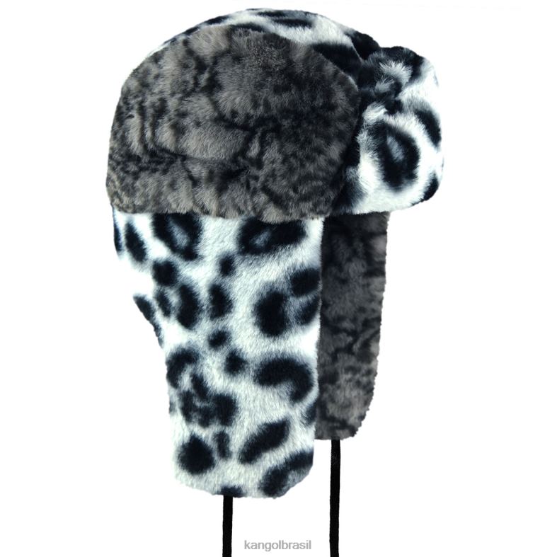 chapelaria | Kangol unissex lilás/carvão gelado caçador de peles selvagens Z4880838