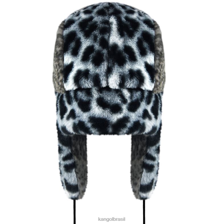 chapelaria | Kangol unissex lilás/carvão gelado caçador de peles selvagens Z4880838