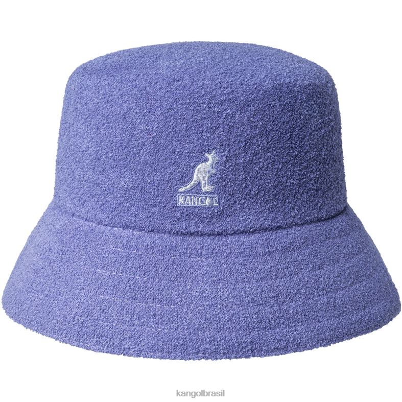 chapelaria | Kangol unissex lilás gelado balde de bermudas Z4880628