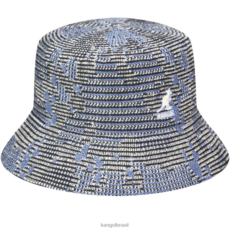 chapelaria | Kangol unissex lilás gelado balde de costela camuflado Z4880566