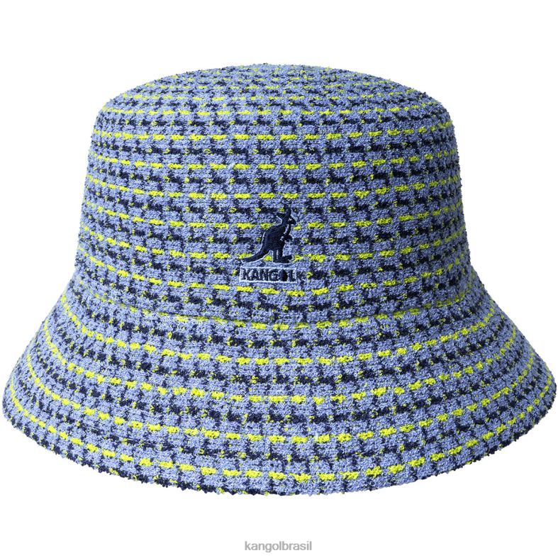 chapelaria | Kangol unissex lilás gelado balde jacquard labirinto Z4880663