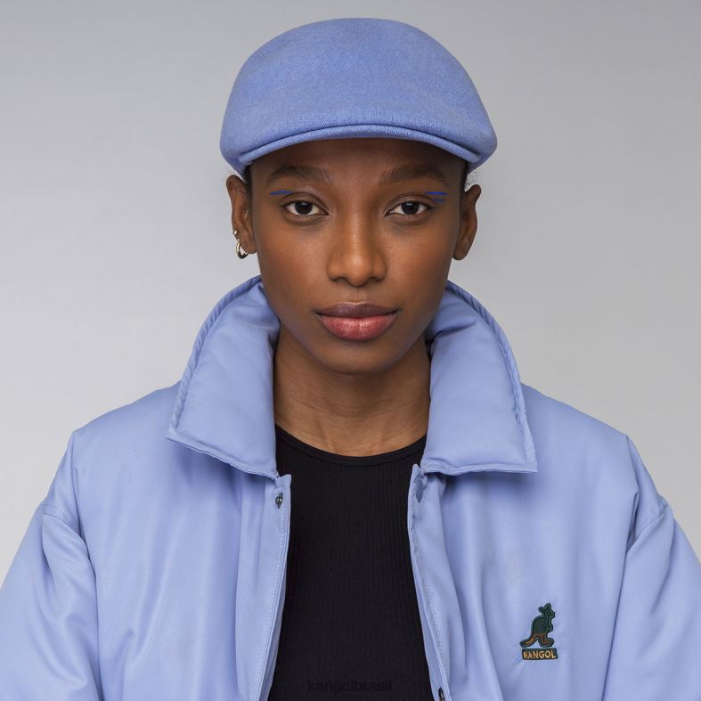 chapelaria | Kangol unissex lilás gelado lã sem costura 507 Z4880252