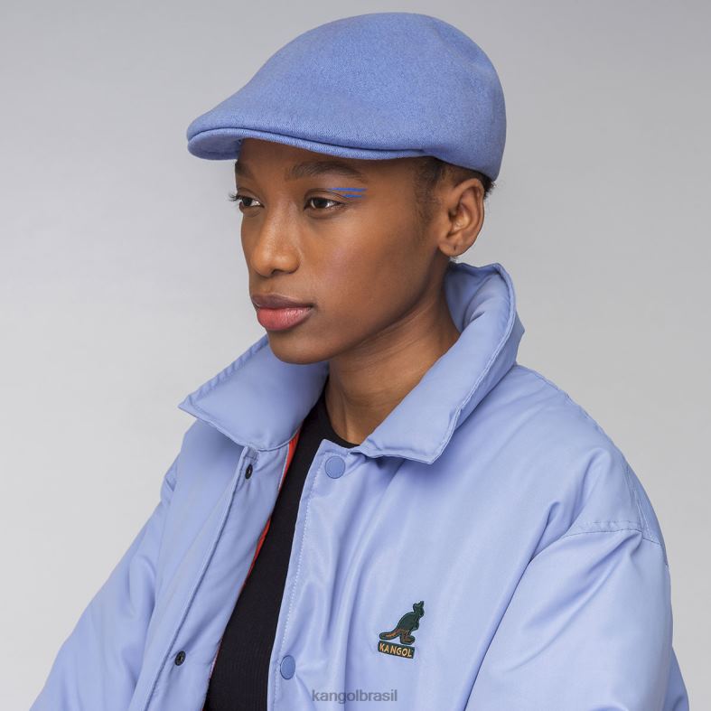 chapelaria | Kangol unissex lilás gelado lã sem costura 507 Z4880252