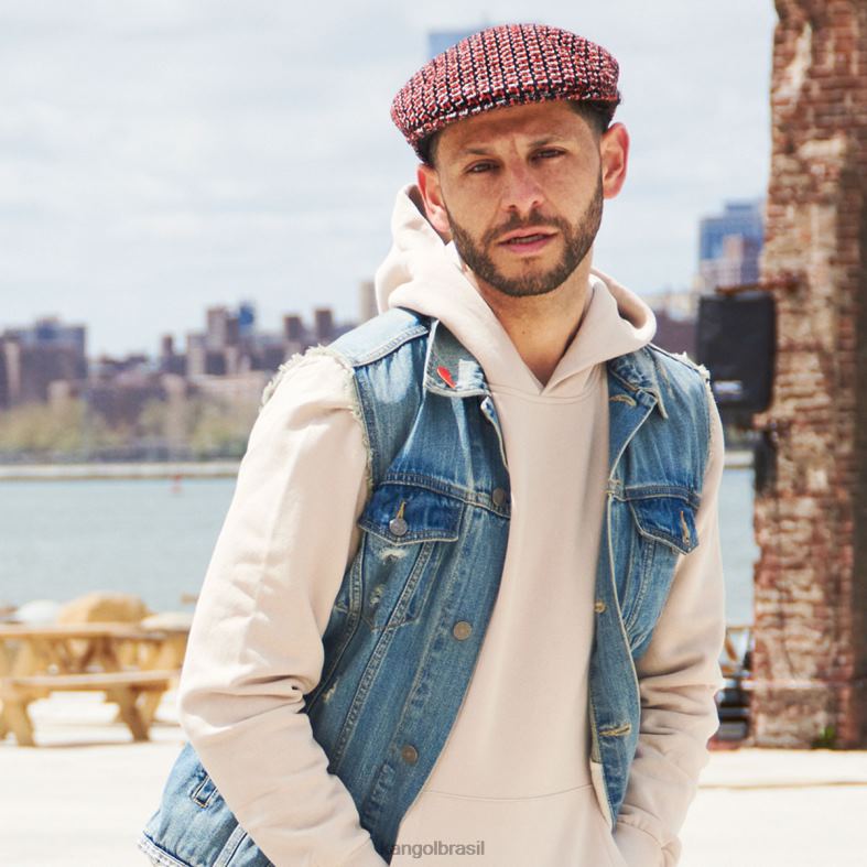 chapelaria | Kangol unissex lilás gelado labirinto jacquard 504 Z4880107