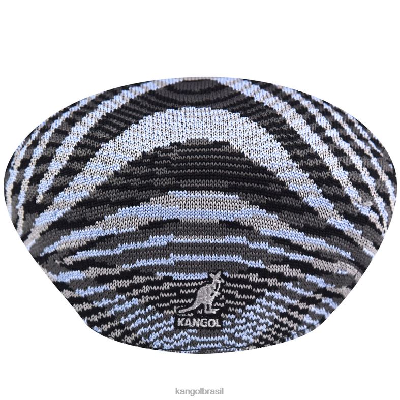 chapelaria | Kangol unissex lilás gelado/preto/cinza viagem selvagem 504 Z488097