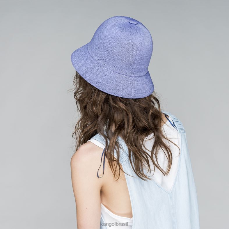 chapelaria | Kangol unissex lilás gelado trópico casual Z4880640