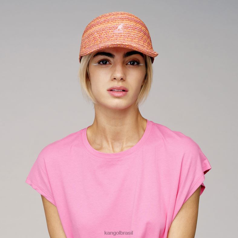 chapelaria | Kangol unissex linho natural capa de trança Z4880297