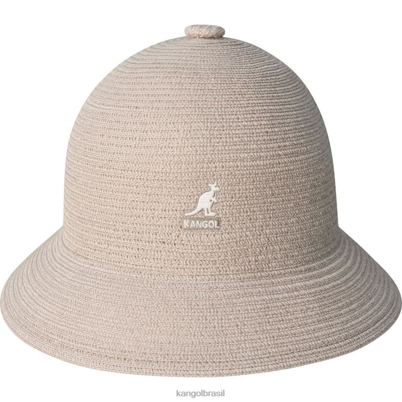 chapelaria | Kangol unissex linho natural trança casual Z4880492