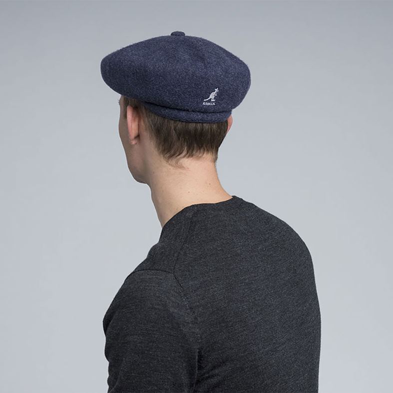 chapelaria | Kangol unissex marga marinha vendedor ambulante de lã Z4880793