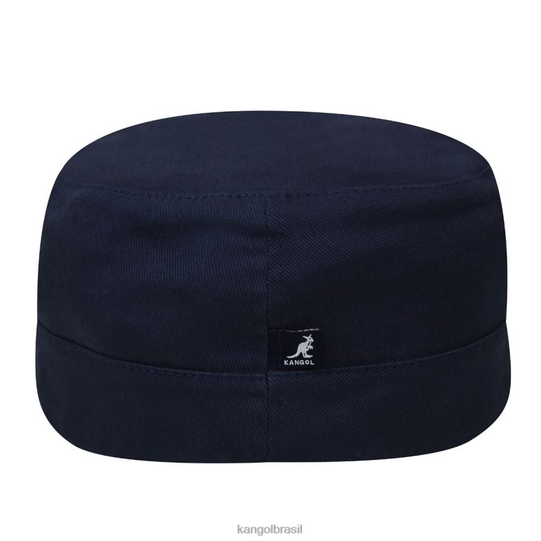 chapelaria | Kangol unissex marinha boné do exército de sarja de algodão Z4880263