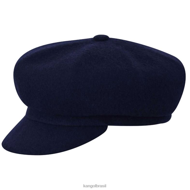 chapelaria | Kangol unissex marinha cabeça de lã Z4880895
