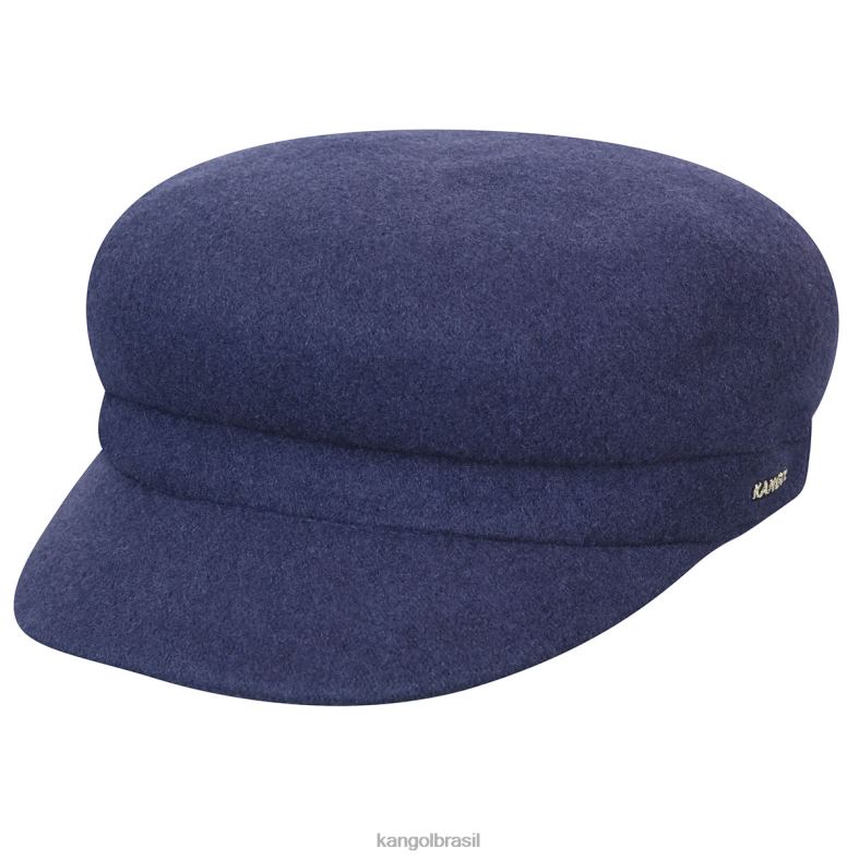 chapelaria | Kangol unissex marinha campo de lã Z4880933