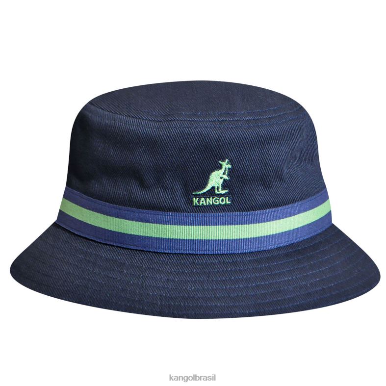 chapelaria | Kangol unissex marinha listra lahinch Z4880530
