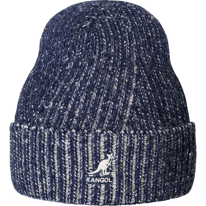 chapelaria | Kangol unissex marinho/bege pull-on de punho de 2 tons Z4880836