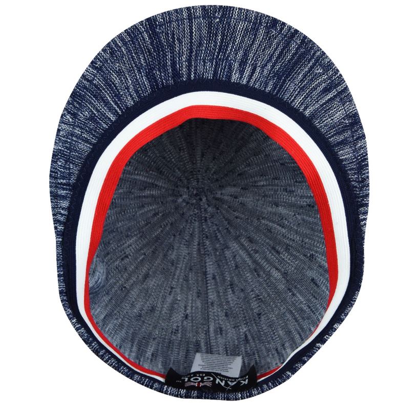 chapelaria | Kangol unissex marinho/branco trópico patriota 504 Z488016