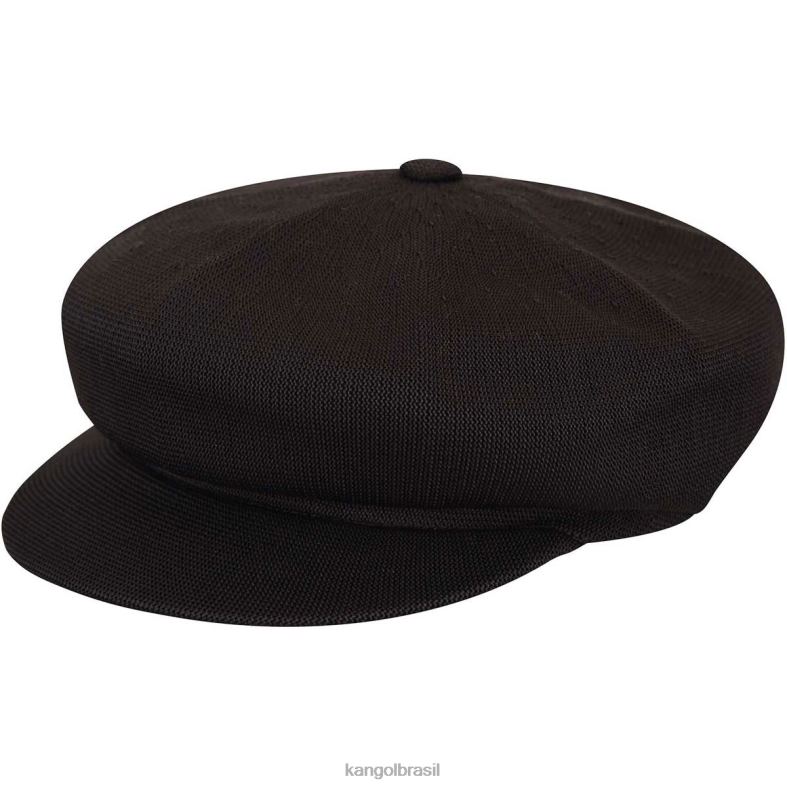 chapelaria | Kangol unissex marrom escuro cabeça quente tropical Z4880886
