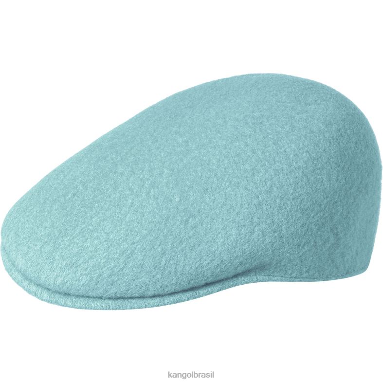 chapelaria | Kangol unissex matiz azul lã sem costura 507 Z4880249