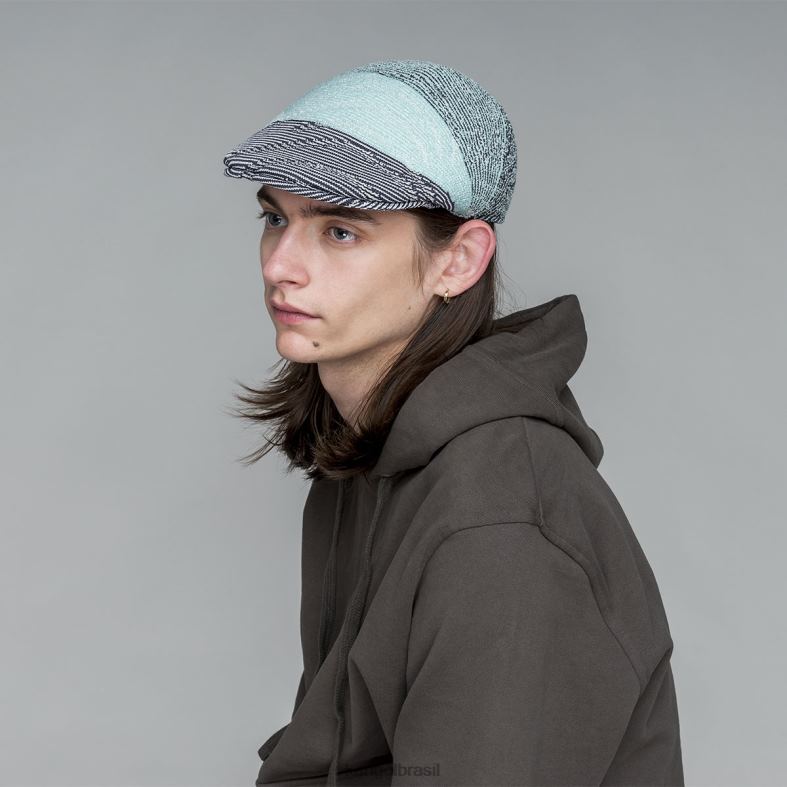 chapelaria | Kangol unissex matiz azul multi mancha ondulada 507 Z4880234