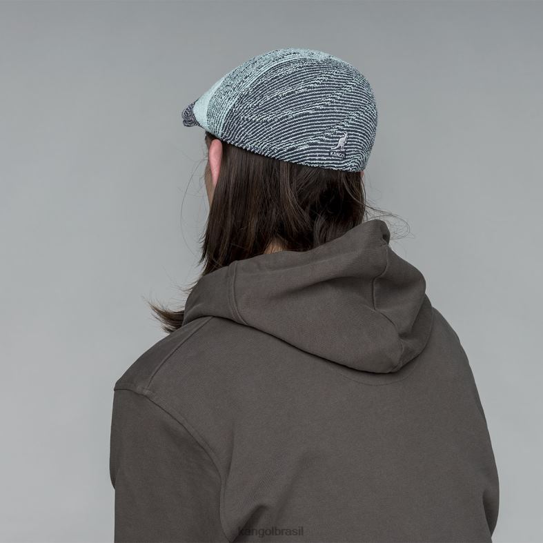 chapelaria | Kangol unissex matiz azul multi mancha ondulada 507 Z4880234