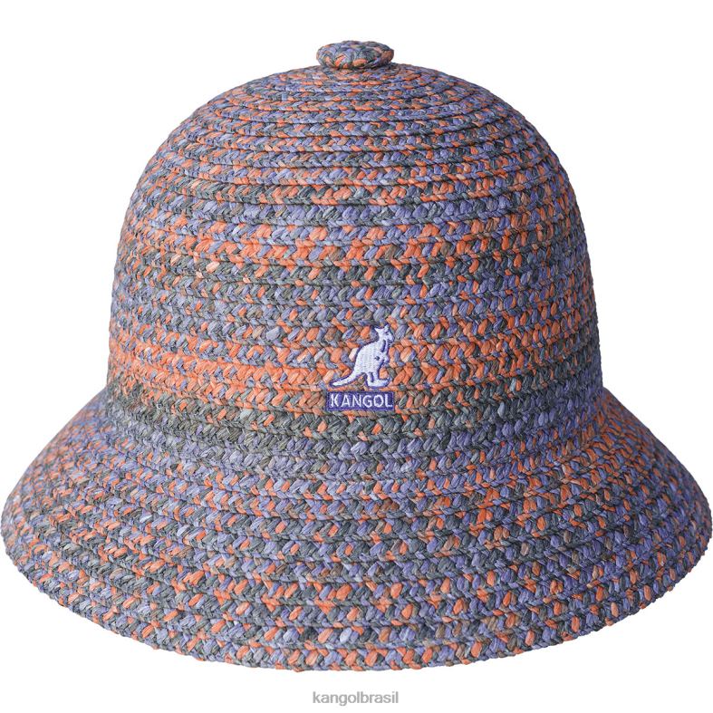 chapelaria | Kangol unissex mistura azul estrelado trança casual Z4880493