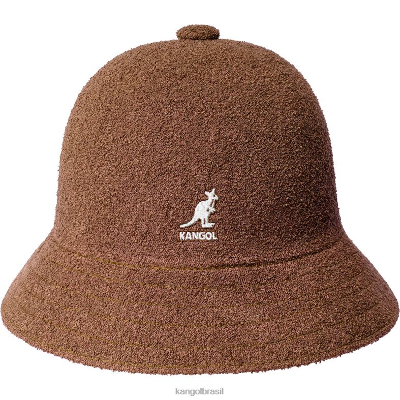 chapelaria | Kangol unissex mogno bermuda casual Z4880600