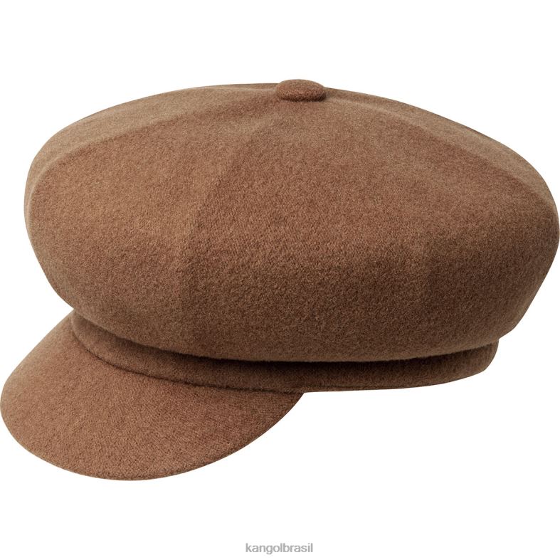 chapelaria | Kangol unissex mogno cabeça de lã Z4880894