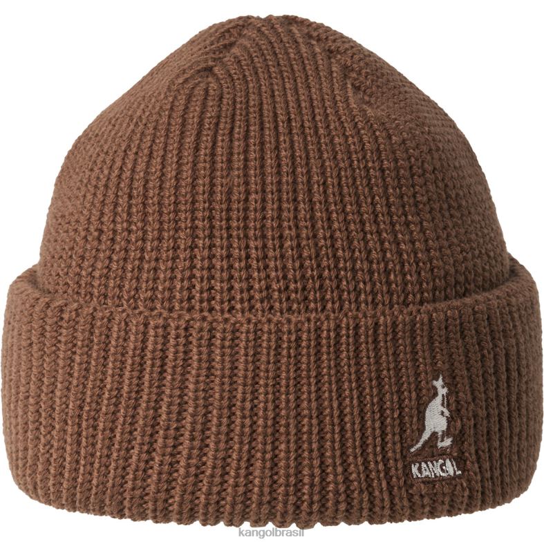 chapelaria | Kangol unissex mogno cardeal gorro de 2 vias Z4880864