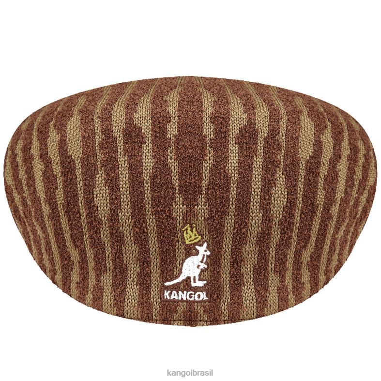 chapelaria | Kangol unissex mogno/castanho rua rei 504 Z48805