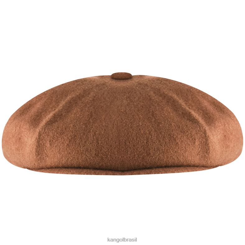 chapelaria | Kangol unissex mogno vendedor ambulante de lã Z4880792