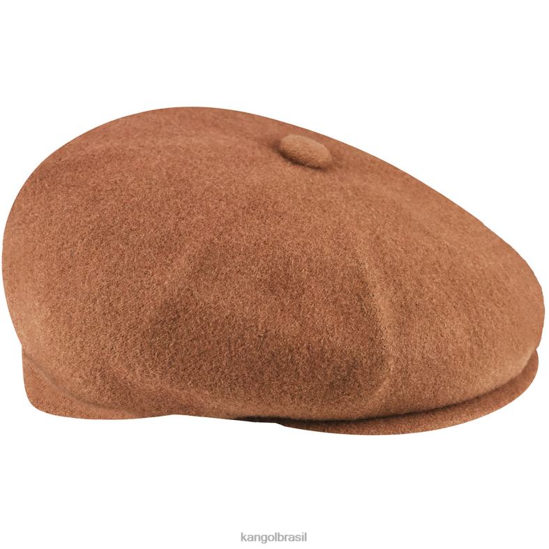 chapelaria | Kangol unissex mogno vendedor ambulante de lã Z4880792