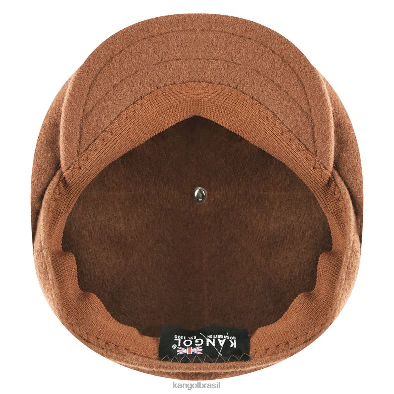 chapelaria | Kangol unissex mogno vendedor ambulante de lã Z4880792