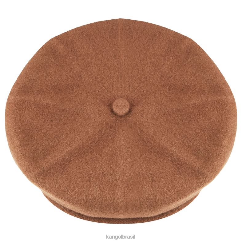 chapelaria | Kangol unissex mogno vendedor ambulante de lã Z4880792