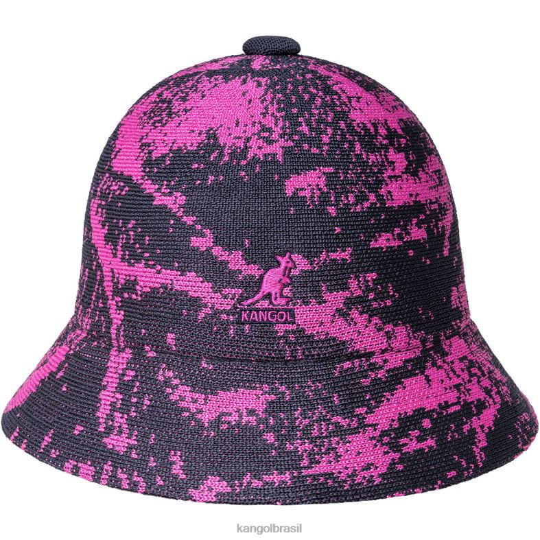 chapelaria | Kangol unissex molas profundas/rosa elétrico aerógrafo casual Z4880654