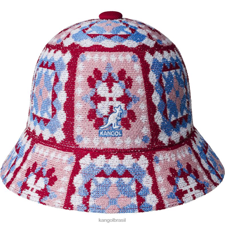 chapelaria | Kangol unissex multi escarlate artes e ofícios casuais Z4880490