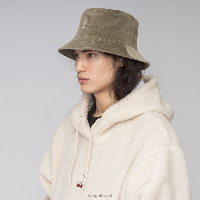 chapelaria | Kangol unissex níquel balde de corda Z4880727