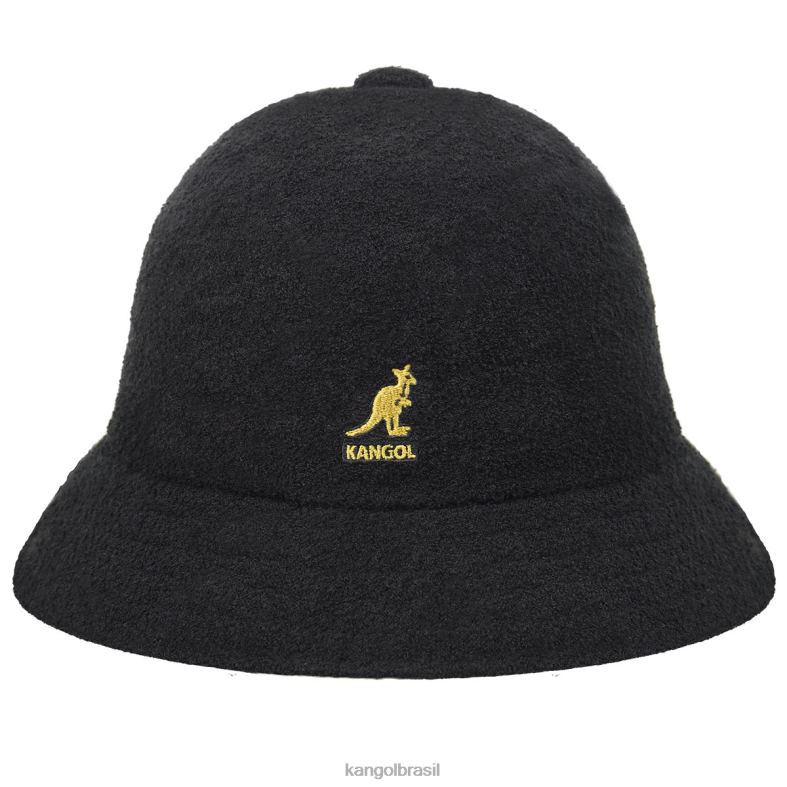 chapelaria | Kangol unissex ouro Preto bermuda casual Z4880599