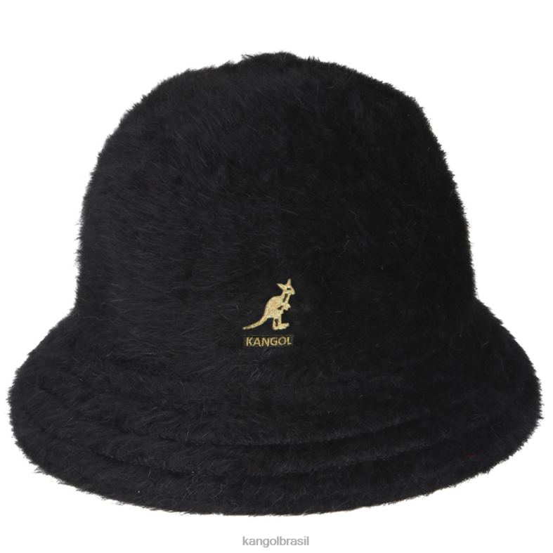 chapelaria | Kangol unissex ouro Preto furgora casual Z4880745