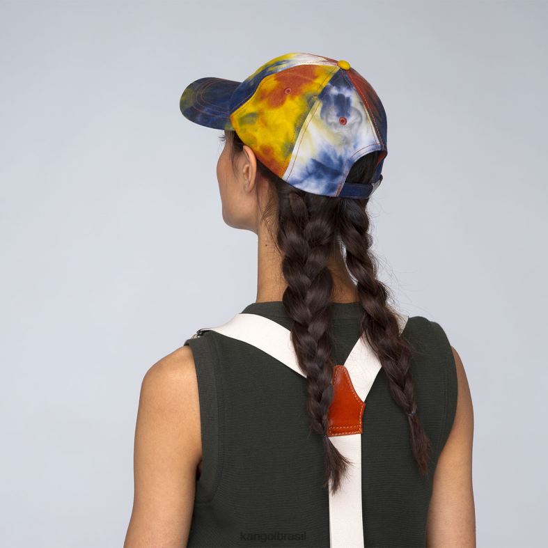 chapelaria | Kangol unissex palma de ouro beisebol tie dye Z4880352