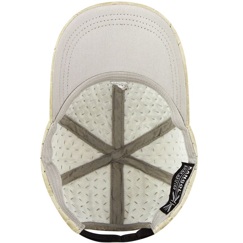 chapelaria | Kangol unissex pedra traço de beisebol acolchoado Z4880358