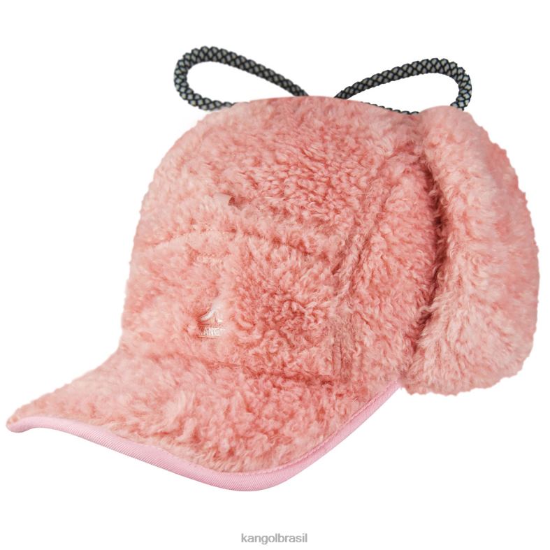 chapelaria | Kangol unissex pepto boné de aba utilitária de shearling falso Z4880914