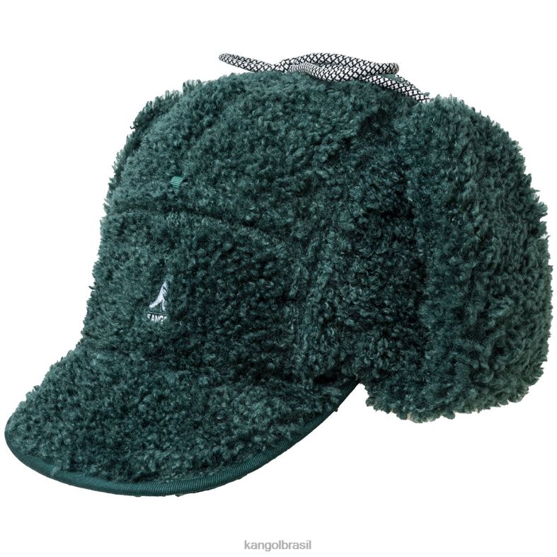 chapelaria | Kangol unissex pinho boné de aba utilitária de shearling falso Z4880913