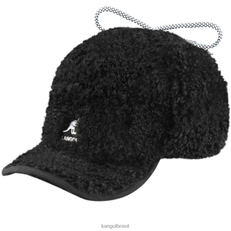 chapelaria | Kangol unissex pinho boné de aba utilitária de shearling falso Z4880913