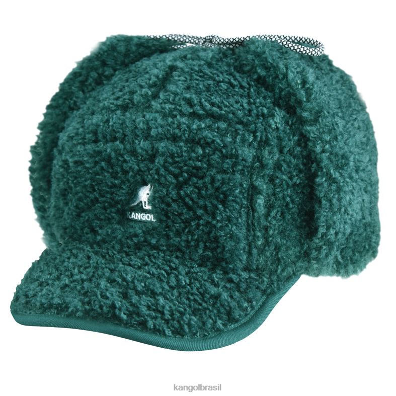 chapelaria | Kangol unissex pinho boné de aba utilitária de shearling falso Z4880913