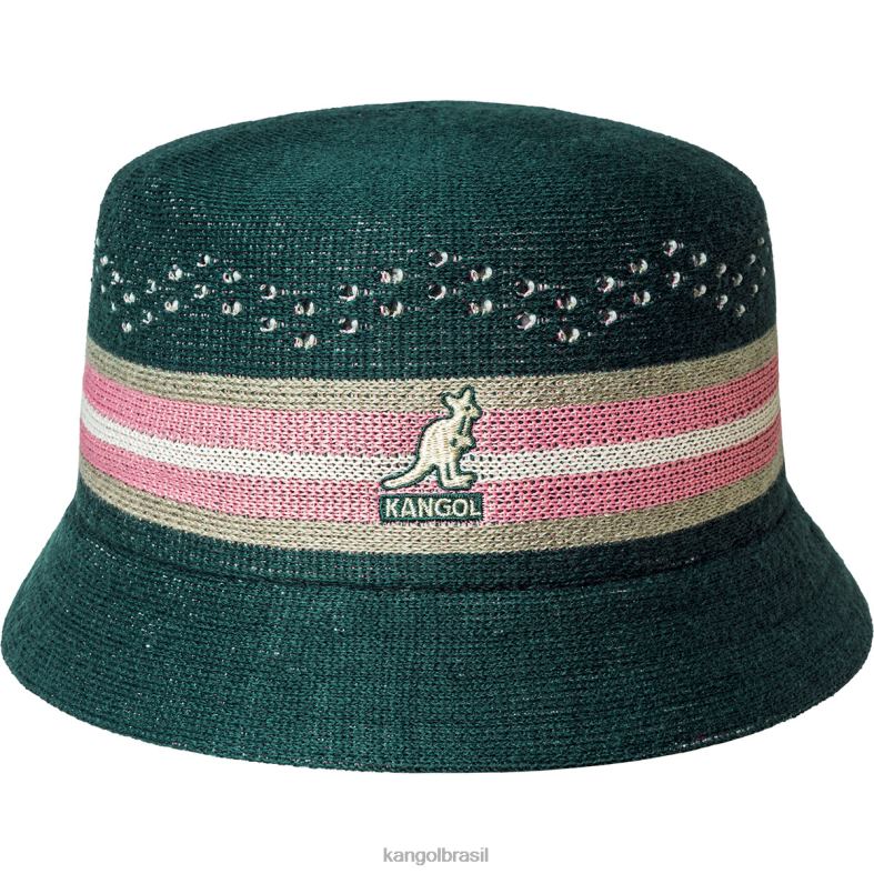 chapelaria | Kangol unissex pinho lata de listras lisas Z4880571